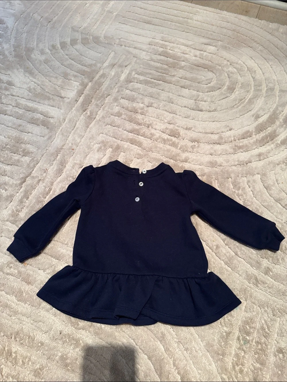 Ralph Lauren Baby Bear Appliqué Sweatshirt & Jogger Set